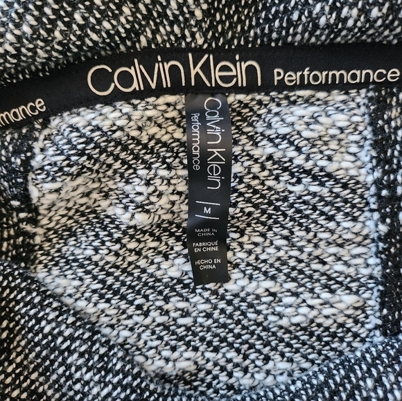 Womens Calvin Klein Performance cowl neck tulip-hem top size Medium - Picture 3 of 4